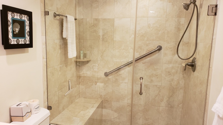 Master Walk-in Shower